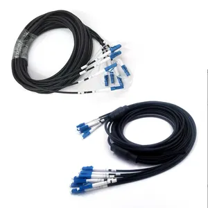 SM MM Glasfaser-Patchkabel FTTH Gepanzertes LC/UPC-LC/UPC Drop Jumper Optisches Kabel