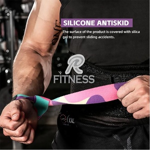 Vêtements de fitness RC, logo personnalisé, légers, ajustables, avec sangle en toile pour la musculation et le bodybuilding - Product Image 3