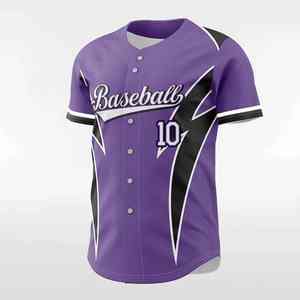 Maillot de baseball personnalisé OEM conçu pour les équipes, tissu respirant et léger, parfait pour le sport quotidien - Product Image 4
