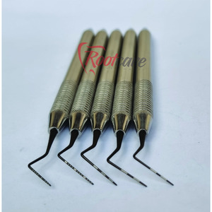 Artículo superventas, kit de instrumentos periodontales dentales de 5 piezas, sondas, kit de cirugía de implantes de alta calidad, instrumentos quirúrgicos dentales - Product Image 3