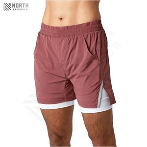 Pantalones Cortos Deportivos para Hombre, Pantalones Cortos de Compresión para Ciclismo, Pantalones Cortos Deportivos Personalizados al por Mayor, Ropa Deportiva para Gimnasio - Product Image 4