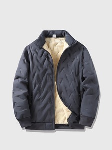 2025 dernière conception en gros hommes manteaux personnalisé brillant coton hiver hommes doudounes vestes fabriquées au Pakistan - Product Image 3