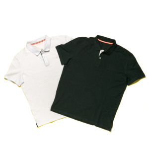 Camisetas de manga corta de verano para hombre, ropa deportiva de Golf sólida lisa, cuello ajustado, Material de lona que absorbe la humedad - Product Image 6