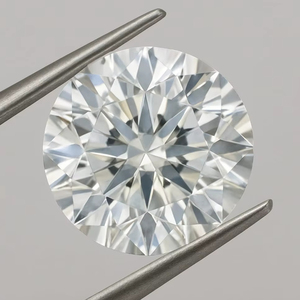 รูดรา จิวเวลส์ เพชรเลี้ยงในห้องปฏิบัติการ คุณภาพเยี่ยม ระดับ D สี ความสะอาด VVS2 ได้รับการรับรองจาก IGI น้ำหนัก 1 กะรัต ขัดเงา สำหรับแหวนหมั้น - Product Image 1