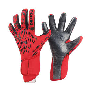 Gants de gardien de but en cuir de qualité supérieure personnalisables de haute qualité - Product Image 1