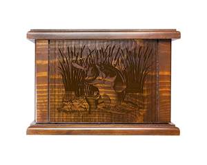 โกศไม้รูปปลาทะเลสำหรับใส่ศพ  โกศสำหรับคนรักทะเล  พร้อมสลักชื่อ  อุปกรณ์งานศพไม้สำหรับศพมนุษย์ - Product Image 6