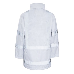 Men's <b>Hi</b> <b>Vis</b> Reflective Safety <b>Jacket</b> High Visibility Construction Workwear <b>Waterproof</b> Outdoor Industrial Work <b>Jacket</b> - Product Image 5