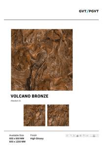 Carreaux très brillants Carreaux Sol 60X60 sol en marbre vitrifié Carrelage en porcelaine rectifiée de Carrare 600X600 pour sol 60X60 céramique - Product Image 3