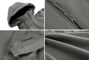 2024 arrivée nouvelles vestes à coque souple pour hommes avec Logo personnalisé respirant durable haute rue vestes à coque souple service OEM - Product Image 5