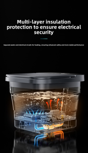 Electric Ionic <b>Foot</b> Detox Machine 800H with Ion Balance & <b>Foot</b> Bath ABS Plastic <b>Massager</b> Factory Direct - Product Image 2