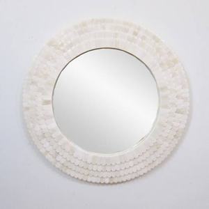 Stylish Contemporary Bone Mirror <b>Frames</b> for Your Modern Bathroom Transformation Decorative Wall Mirror - Product Image 2