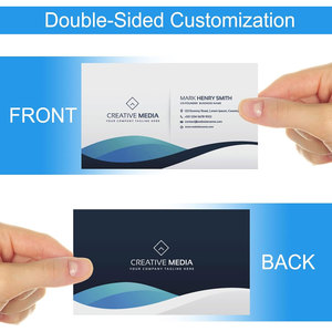 Business Essentials Tarjetas de visita personalizadas de doble cara con logotipo para hombres y mujeres Plantilla de servicio de sastrería - Product Image 5