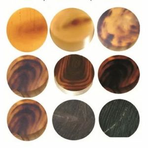 Wholesale Decorative Garment Accessories Customizable Buffalo Ox Real Horn Blanks Buttons Quality Natural Horn Shank Sequin - Product Image 1