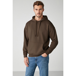 Sudadera con Capucha Extra Grande para Hombre GRIMELANGE Steve, con Bolsillo Canguro y Cordón Ajustable, Tejido Ultra Suave - Product Image 2