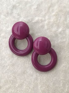 Pendientes de resina de belleza a la moda, colección única de joyas hechas a mano, pendientes elegantes a la moda para mujeres y niñas, ropa de fiesta - Product Image 2