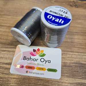 Hilo de envolver cuentas bordadas gris oscuro 2715 para costura y punto de cruz - Product Image 1