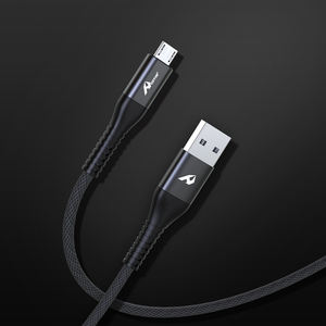 Cable Micro USB de carga rápida 3A, 2M, USB de cobre puro a tipo C de 2M, compatible con Android IOS, color negro - Product Image 6