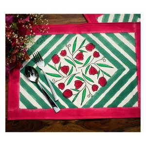 Latest Collections Trendy High Quality Heat Resistant Fashion Personalized Digital Printing Sublimated Dining <b>Table</b> Mats Decors - Product Image 6