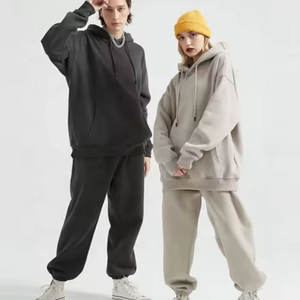 OEM 2024 Vêtements de sport Gym Fitness Tech Survêtements d'entraînement en polaire pour hommes Ensemble deux pièces Survêtement Jogging pour hommes - Product Image 4