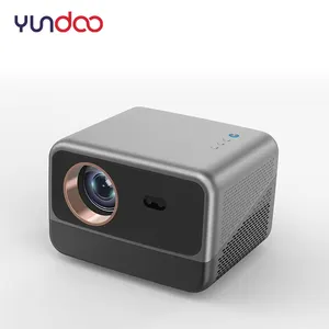 YUNDOO proyektor H10 pabrikan proyektor 4k Android 10, proyektor ponsel pintar HD Bt 5.0 wi-fi Android Mini