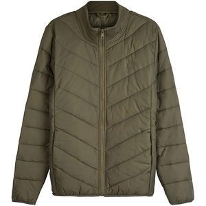 Vestes en peluche pour hommes Manteau rembourré matelassé à col décontracté et chaud personnalisé OEM Vêtements d'extérieur d'hiver Vêtements pour hommes Veste en polaire pour hommes - Product Image 2