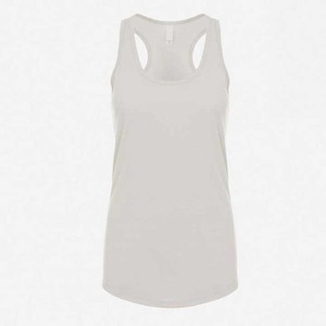 2025 New custom Light Grey Womens Sleeveless Gym Racerback Yoga <b>Workout</b> <b>Tank</b> <b>Tops</b> - Product Image 3