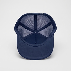 Mesh 5 Panel Adjustable Unisex Trucker <b>Hat</b> 3D Embroidery Custom <b>White</b> Logo Front Breathable Waterproof Spring Summer Casual Cap - Product Image 5