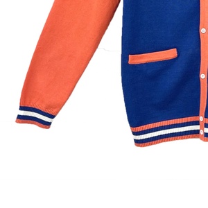 Add Customize Logo and Colors <b>Oversize</b> Cotton Sorority and Fraternity Winter Clothes Sweaters <b>Cardigan</b> - Product Image 5