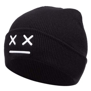 Nouvelle arrivée hiver chaud unisexe lettre bonnet en tricot chapeau extérieur jacquard tricoté chapeaux pour les femmes - Product Image 2