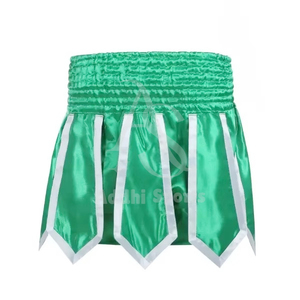 Pantalones Cortos de Muay Thai de Alta Calidad, Logotipo Personalizado, Duraderos, Ligeros, OEM, Secado Rápido, 100% Poliéster, Ropa de Combate - Product Image 2