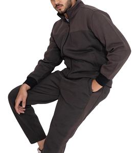 ชุดวอร์มผู้ชายแบบมีเชือกผูกเอว พิมพ์ลาย ไซส์ใหญ่ ผ้าฟลีซหนานุ่ม สำหรับฤดูหนาว รับผลิตตามแบบ OEM พร้อมสกรีนโลโก้ - Product Image 4