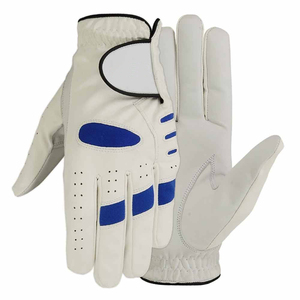 Gants de golf en cuir synthétique tout temps pour hommes Gants de golf en cuir personnalisés meilleure performance pour hommes en peau de mouton - Product Image 1