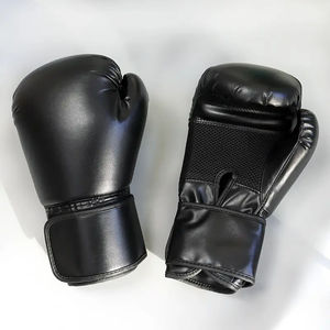 Gants de boxe en cuir lacés personnalisés pour entraînement professionnel fabriqués pour la boxe et les arts martiaux - Product Image 1