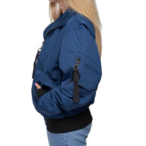 Chaqueta Bomber con Cremallera para Mujer, Nueva Llegada 2025, Transpirable y Cómoda, Diseño de Talla Grande, en Oferta al por Mayor - Product Image 3