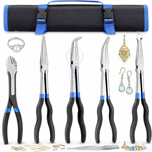 Professional <b>Bent</b> <b>Nose</b> <b>Pliers</b> for Jewelry Making Stainless Steel Precision Tool for Beading Wire Wrapping and Craft Repair - Product Image 6