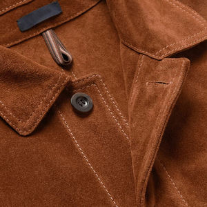 Venta al por mayor chaqueta de moda de cuero dulce para hombre nueva llegada estilo de cremallera chaquetas de cuero de vaca originales para hombres y mujeres - Product Image 4