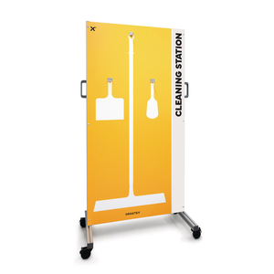Stazione di Pulizia Mobile M, Gialla, 90cm x 180cm - RS-MO-M-04 - Product Image 1