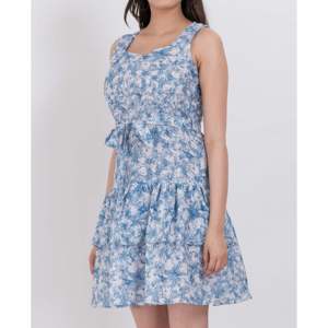 Vestido Mini de Algodón sin Mangas para Mujer, Elegante, Casual, Estilo Gótico, Cuello Cuadrado, Cintura Elástica, Transpirable - Product Image 2