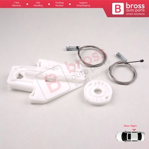 ชุดซ่อมมอเตอร์กระจกไฟฟ้า BWR641 สำหรับประตูหลังขวา รถยนต์ Fabia MK1 ปี 1999-2008 แบบ 4/5 ประตู และ Praktik Van รุ่น 6Y0839462 - Product Image 4
