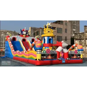 Aire de jeux géante gonflable pour robots - Grand équipement d'amusement extérieur - Product Image 4
