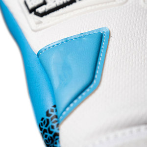 Gants de gardien de but de football professionnels, paume en latex, protection des doigts, entraînement et match, blanc et bleu, 2026 - Product Image 6