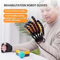 Gants de rééducation robotisés pour la thérapie de la main, entraînement des doigts, exercice électrique rechargeable sans fil amélioré