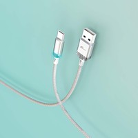 Câble en cuivre pur 3A 1M Modèle 1101245 pour appareils Android, imprimantes, scanners, banques d'alimentation Blanco
