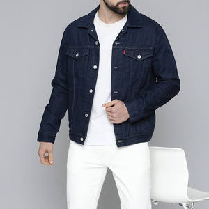 Nouvelle veste en jean tendance pour hommes, veste en jean pour hommes, concevez votre propre veste en jean pour hommes, de grande taille, vente en gros - Product Image 3