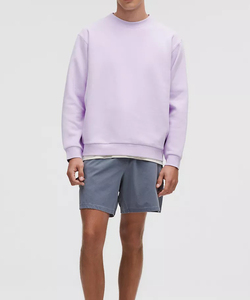 Nouveau sweat-shirt à col rond à coupe décontractée avec poignets élastiques respirant pour hommes Sweat-shirt en coton mélangé durable et tendance pour l'hiver - Product Image 3