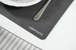 Elegante Mantel Individual de Cuero Genuino para Restaurante y Hotel, Resistente al Calor, Impermeable, Antiolores, Resistente y Cómodo - Product Image 2