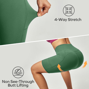 Flexibilité maximale pour le yoga et l'entraînement Short de course Respirant Coton Confortable Basic Outdoor Clothing - Product Image 4