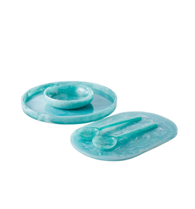 ชามสลัดเรซินอีพ็อกซี่ทำจากเรซิ่นทรงดอกไม้เครื่องประดับงานฝีมือและของตกแต่ง - Product Image 4