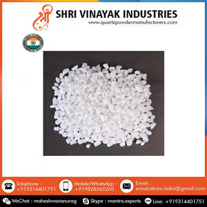 Gravier de pierre concassée naturelle de 100% puces de marbre blanc pour l'utilisation de plancher de construction industrielle - Product Image 4