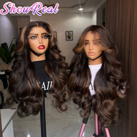 Perruques de cheveux humains blonds de qualité 15A en gros, perruque frontale sans colle 13x6 HD en dentelle, perruques indiennes en dentelle HD